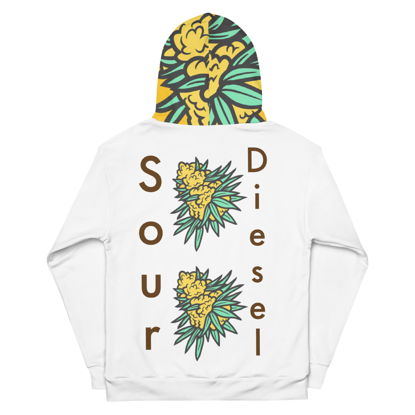 420 White Sour Diesel Hoodies