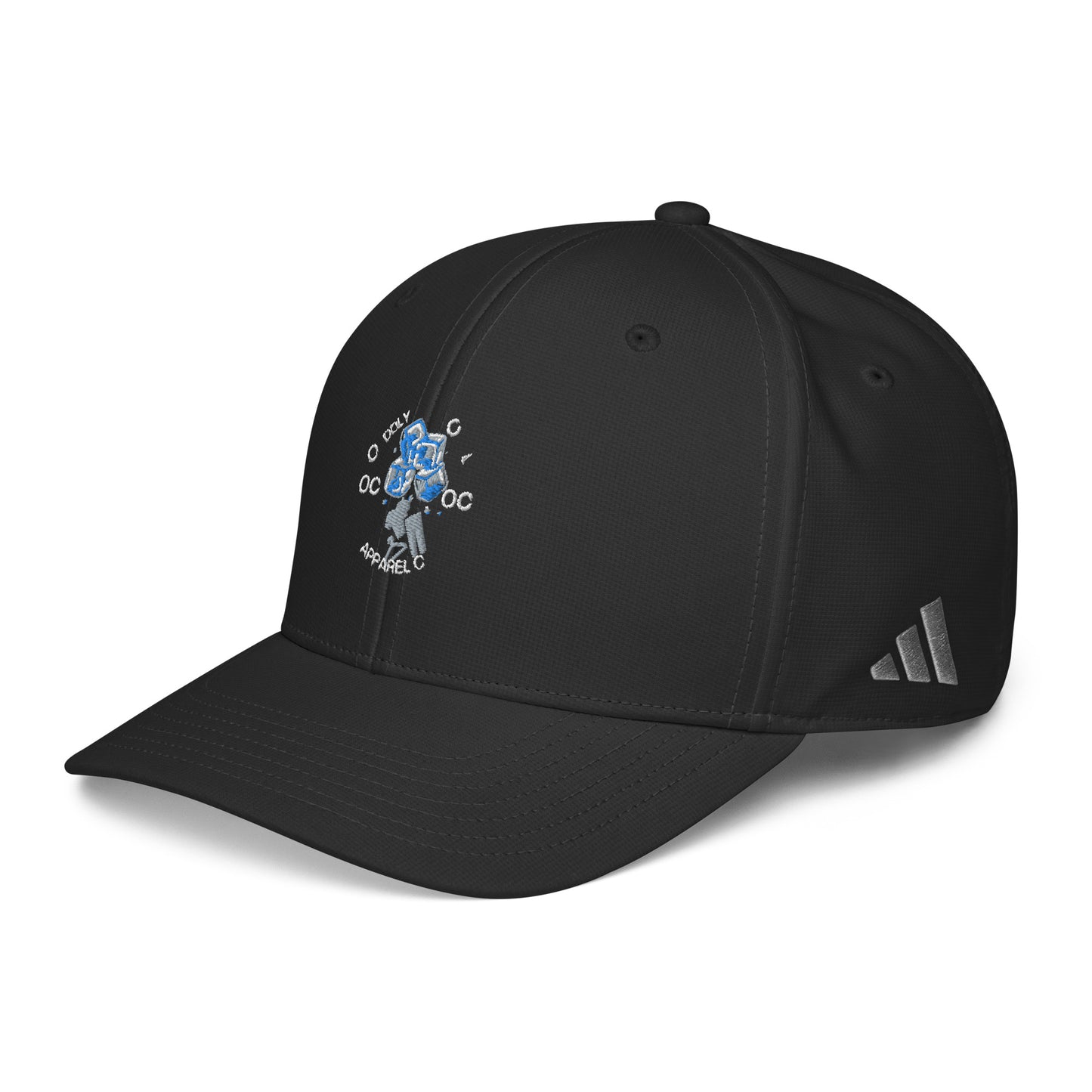 Black Oddly Cool Apparel Company adidas performance cap