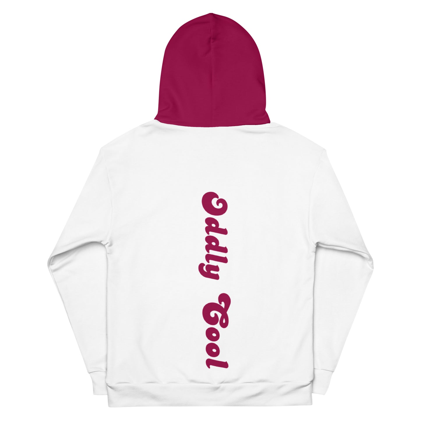 Oddly Cool Spring Burgundy Hoodie