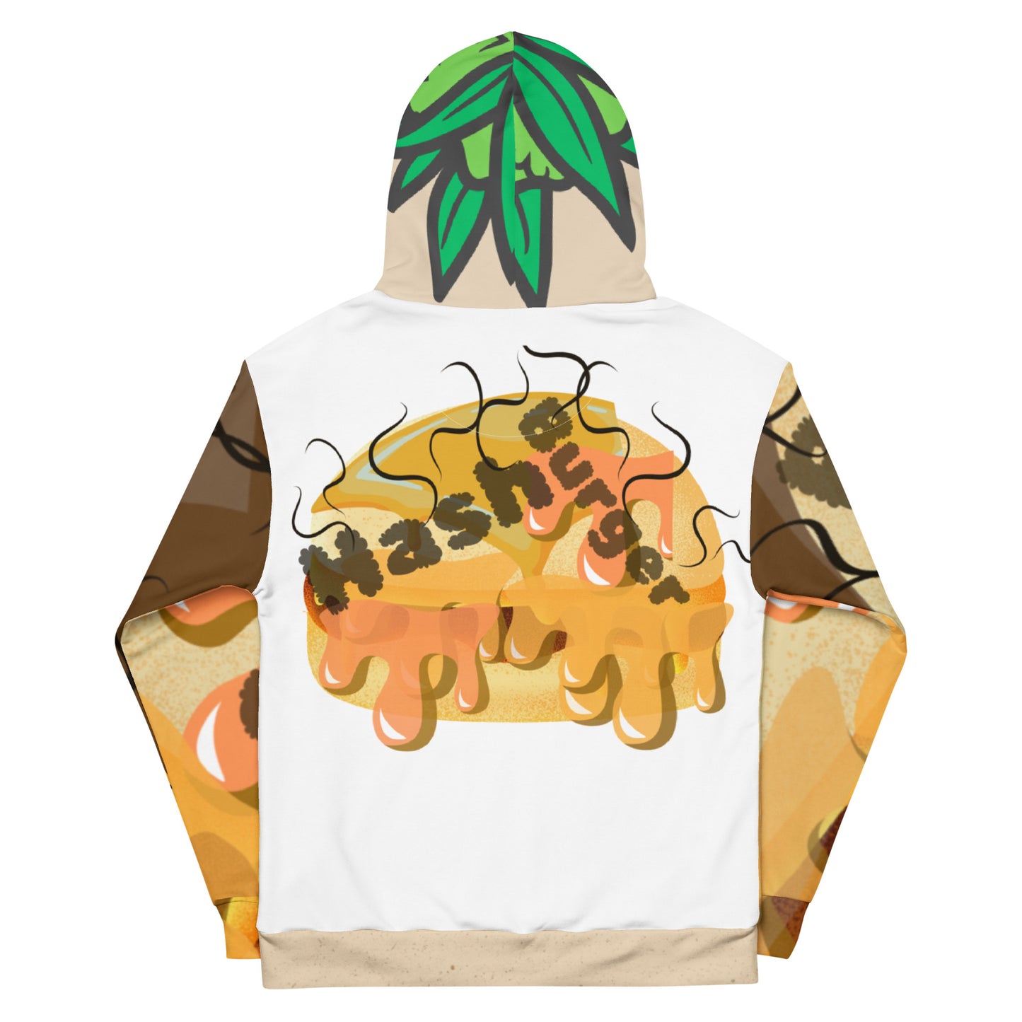 Oddly Cool 420 Hash Burger Hoodie