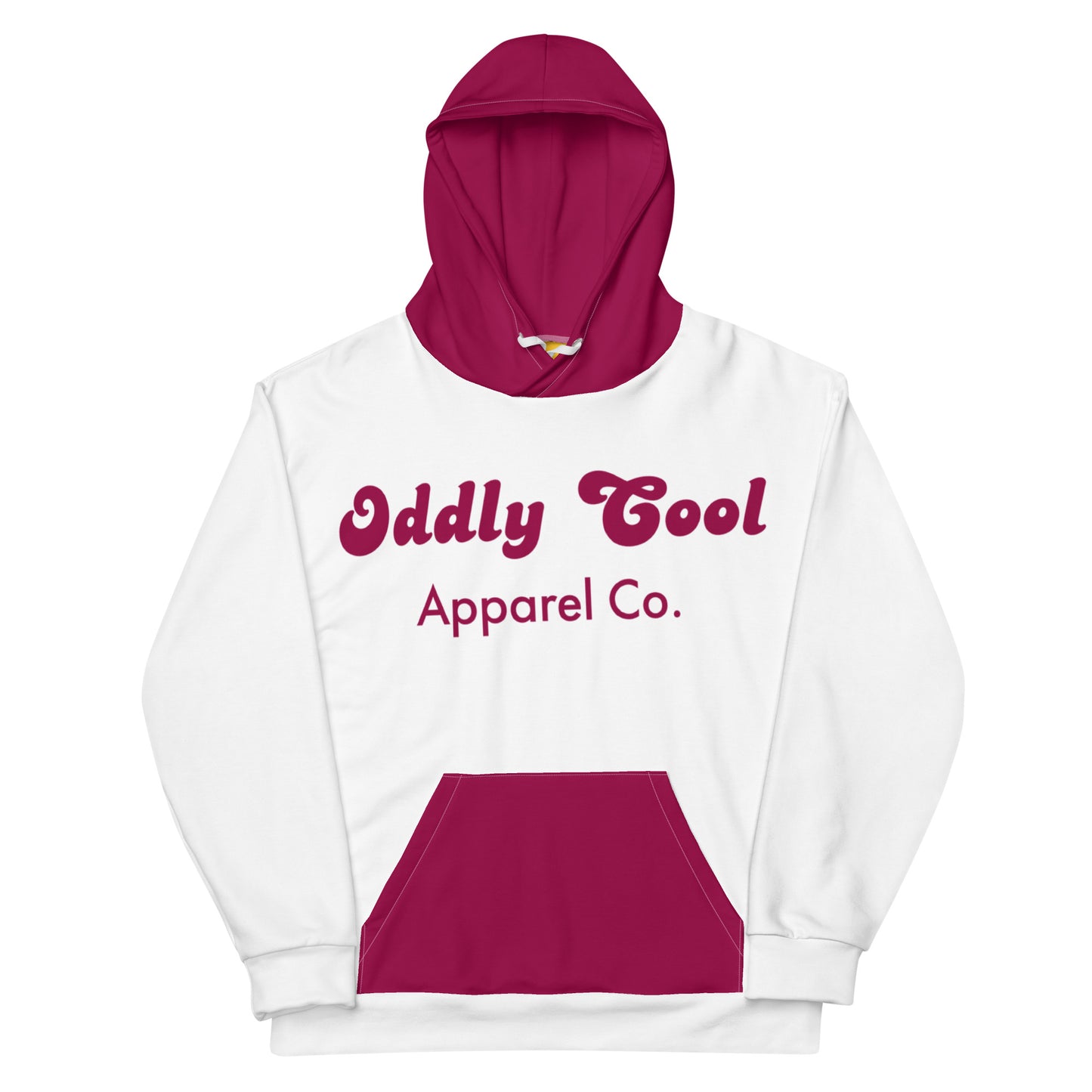 Oddly Cool Spring Burgundy Hoodie