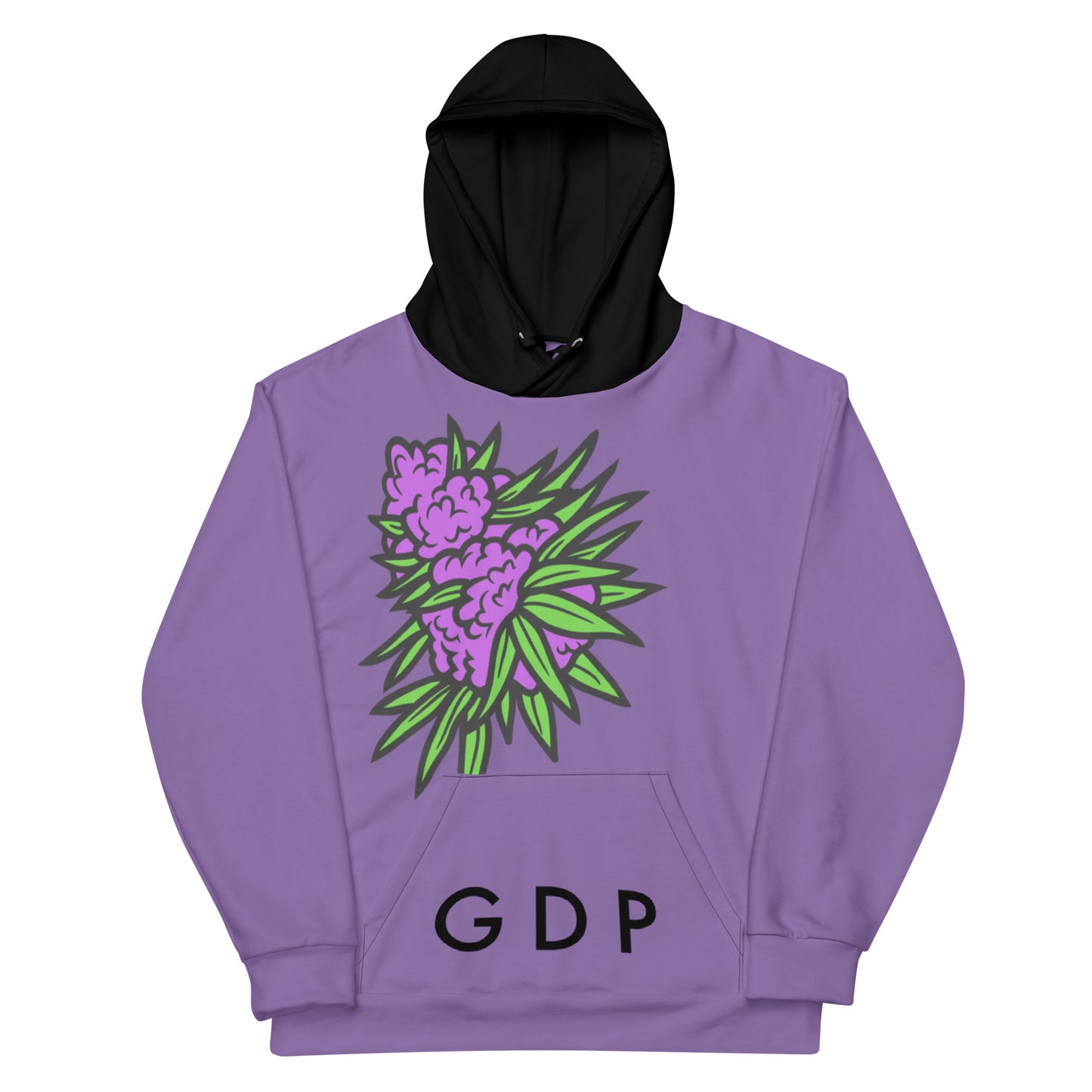 Oddly Cool GDP Purple 420 Hoodie