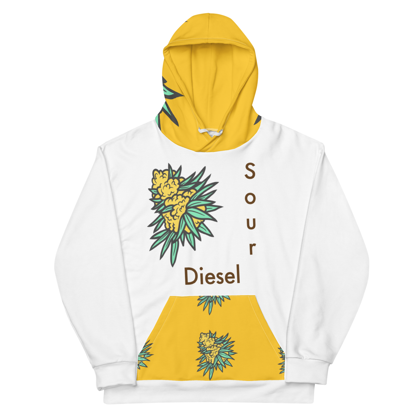 420 White Sour Diesel Hoodies