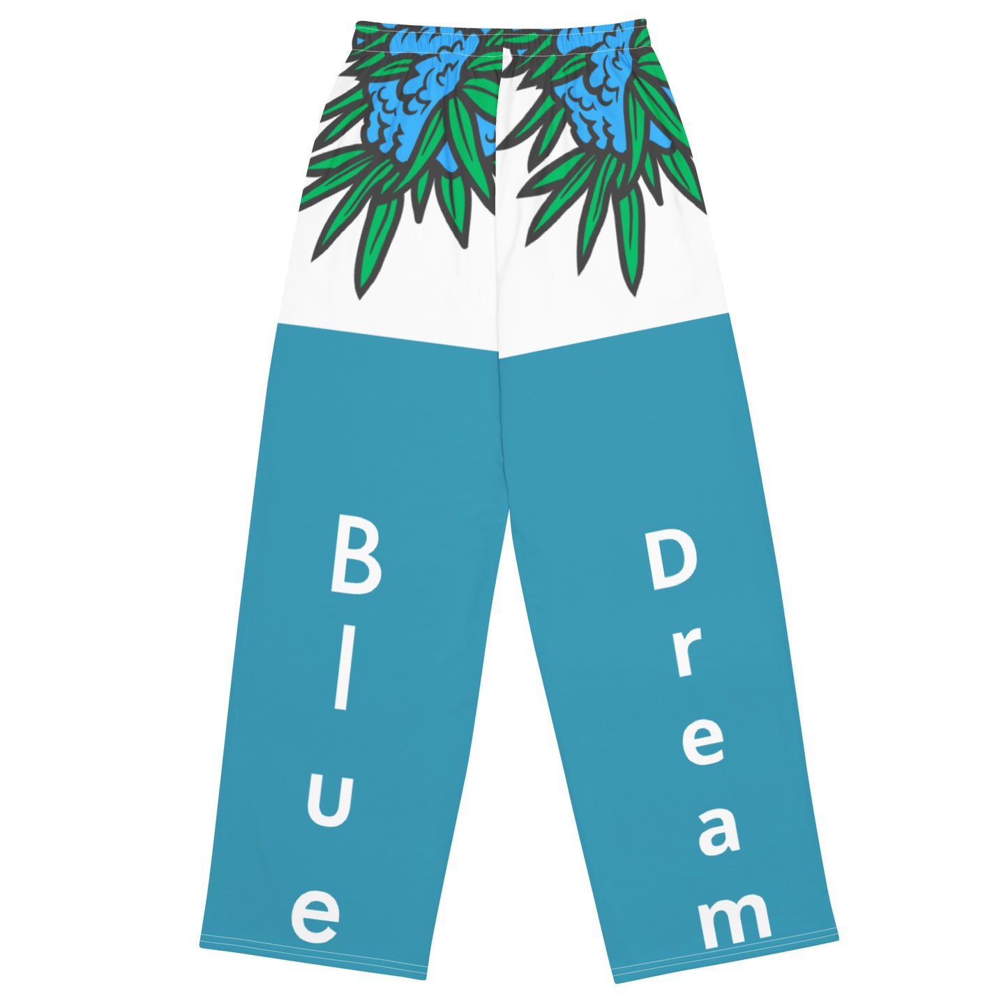 420 Blue Dream wide-leg pants