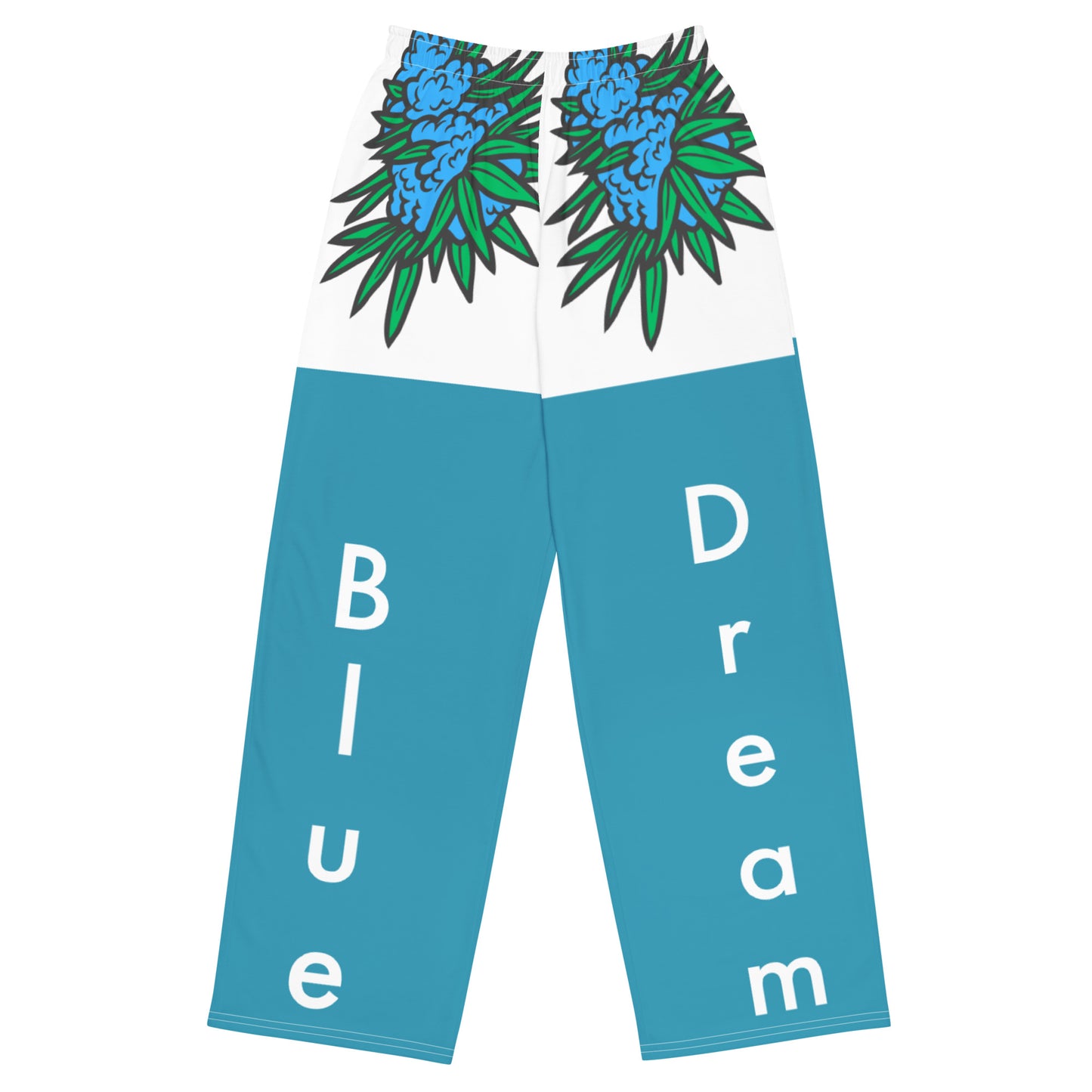 420 Blue Dream wide-leg pants