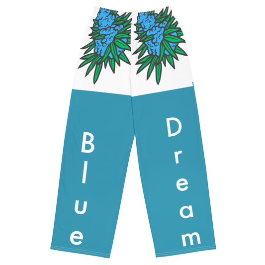 420 Blue Dream wide-leg pants