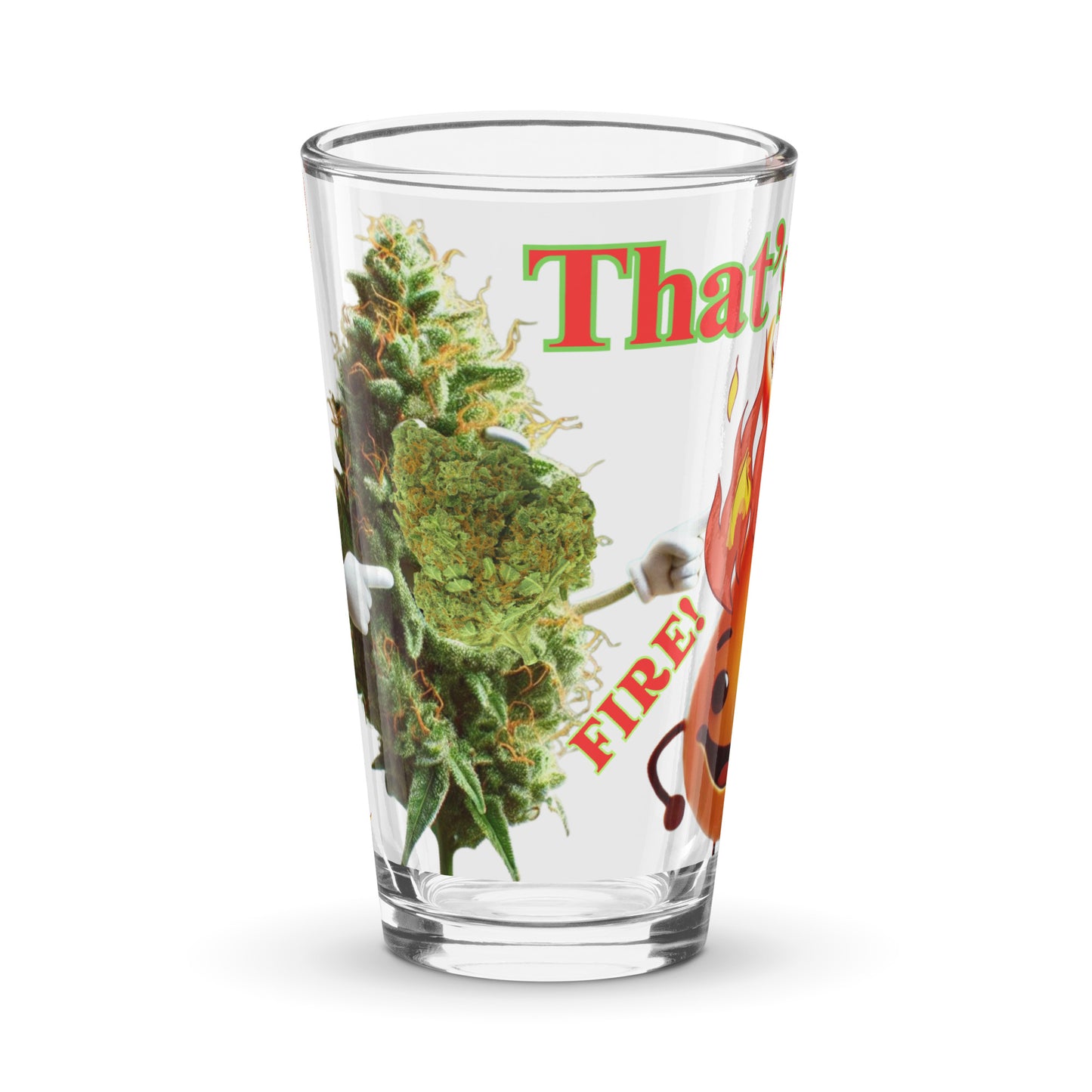 That's Fire Shaker pint glass