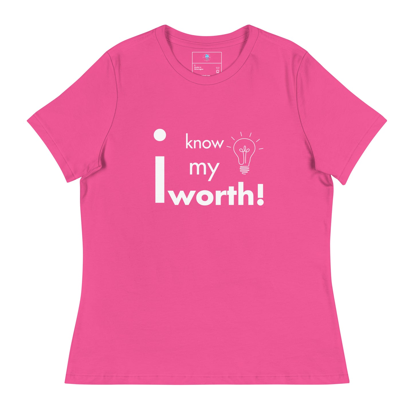 Women's I Know My Worth T-Shirt