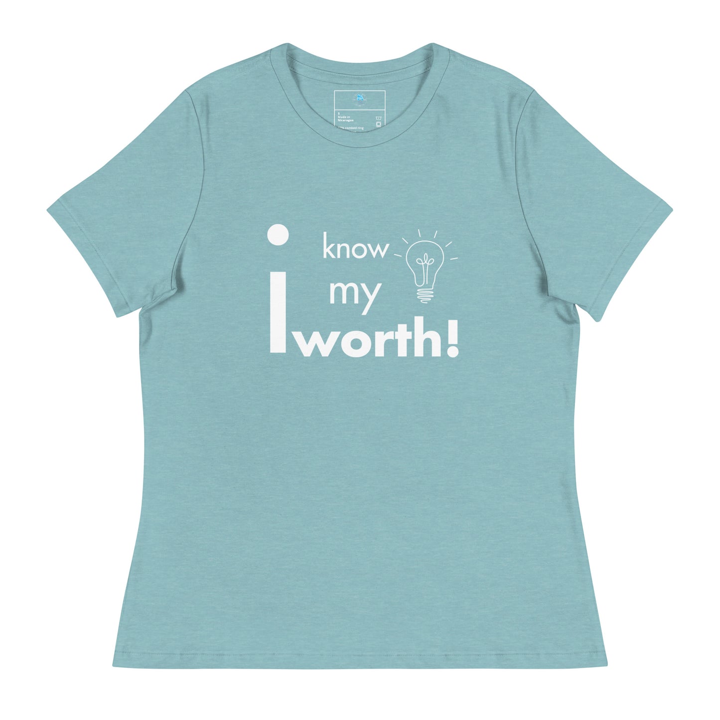 Women's I Know My Worth T-Shirt