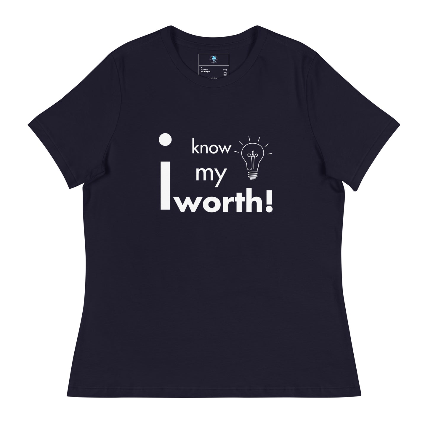 Women's I Know My Worth T-Shirt